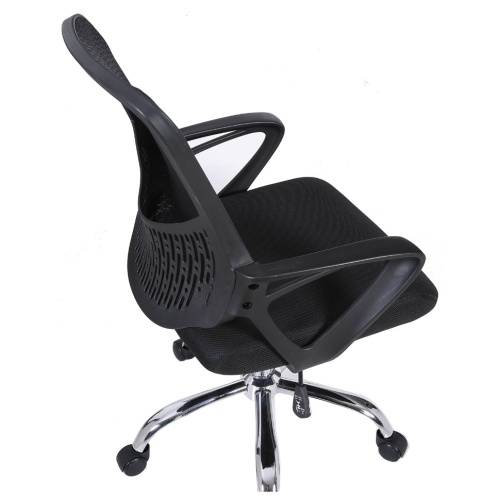 Кресло офисное Brabix Next MG-318 сетка/ткань, черное 531834 фото 5